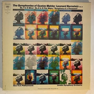 BERNSTEIN Mahler The Symphonies Vol 4 N/Mint 1972 USA CBS M4X 31441 4LP Box - Picture 1 of 2