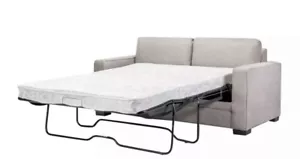 Sofa Bed Mattress 143 X 180 X 10cm Depth Reflex Foam With Washable Zip Cover - Picture 1 of 2
