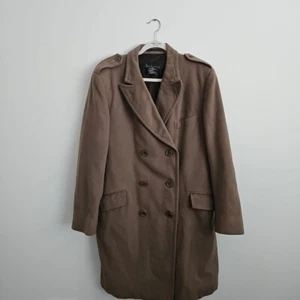 Cappotto Burberrys marrone vintage lana trench sopra cappotto taglia 48 Burberry London - Foto 1 di 15