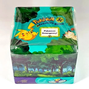 1999 NINTENDO POKEMON JR ADVENTURE GAME 'POKEMON EMERGENCY' 8x BOX NEW SEALED - Picture 1 of 11