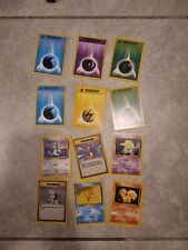 1st Edition - Old Pokemon Cards 12 Card Lot Near Mint Or Better