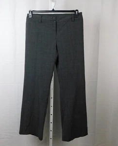 AGB Wide Leg Flat-Front Stretch Trouser Dress Pants - 14, Charcoal #2627 - Picture 1 of 2
