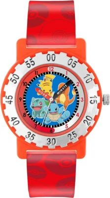 Peers Hardy - Pokémon Red Strap Character Dial Time Teacher Watch - Image 1 of 3