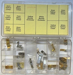Clasp Assortment For Seiko and Pulsar Bands Out of Watchmakers Estate! - Picture 1 of 1