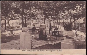 Fonte Margherita di Motta Costigliole d'Asti Animata Viaggiata 1933 - Picture 1 of 2