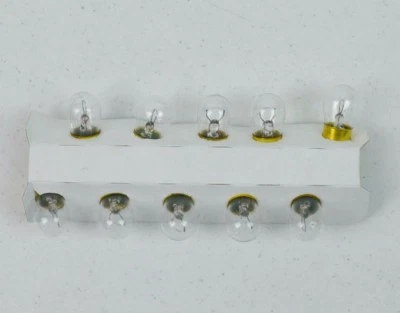 Pack of 10 NEW Wagner Lighting Miniature Mini Lamp Light Bulb Automotive 210 7V - Image 1 of 3