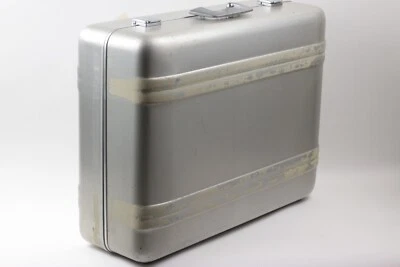 Maleta equipaje grande vintage Zero Halliburton de aluminio plateado 24" x 18" Foto 1 de 4