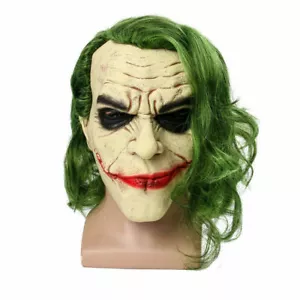Halloween Scary Clown Bloody Zombie Mask Melting Face Latex Cosplay - Picture 1 of 7