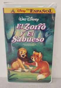Disney El Zorro Y El Sabueso VHS Spanish The Fox and the Hound. - Picture 1 of 3