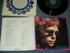 ELTON JOHN Japan 1971 FR-2783 NM 7"45 IT'S ME THAT YOU NEED - Imagen 1 de 9