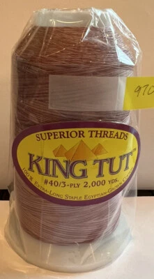 Superior Threads King TUT # 970 Signet Ring Egyptian Cotton 3 PLY /#40 - Image 1 of 3