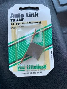 NOS Littelfuse PAL 270 BP 70Amp 13/16” Bent Terminal AUTO LINK - Picture 1 of 3