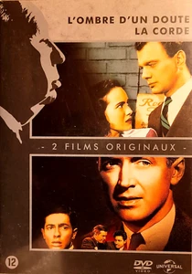 * L'OMBRE D'UN DOUTE + LA CORDE d'Alfred Hitchcock - DOUBLE DVD - IMDB 7.8 + 7.9 - Photo 1/2