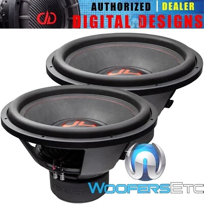(2) DD AUDIO 718d-D4 18" SUBS 3600W DOBLE 4-OHM COCHE SUBWOOFERS ALTAVOCES BAJOS NUEVOS Foto 1 de 4