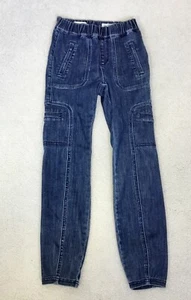 ANTHROPOLOGIE $128 Pilcro Pull On High Rise Denim Leggings Skinny Jeans Size XS - Picture 1 of 10