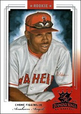 2003 Donruss Diamond Kings #155 Chone Figgins   Rookie Anaheim Angels