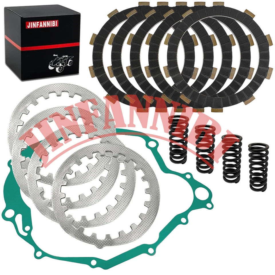 Clutch Friction Plates Springs Gasket for Yamaha Trailway 200 TW200 1987-2021 Foto 1 de 4
