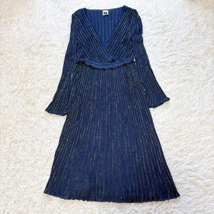 Missoni Cachecoeur Rib Glitter Wrap V Neck - Picture 1 of 10