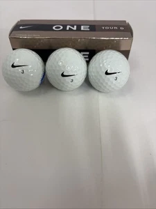 3 Nike One Tour D Premium Golf Balls New #3 - Picture 1 of 4