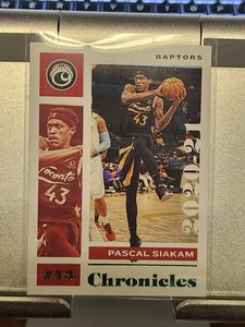 PASCAL SIAKAM 2020-21 CHRONICLES GREEN INSERT NO. 17 TORONTO RAPTORS - Picture 1 of 1