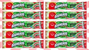 10 Airheads Xtremes Gürtel saure Süßigkeiten fröhliche Beeren Strumpf Füller 2 Unzen - Bild 1 von 1
