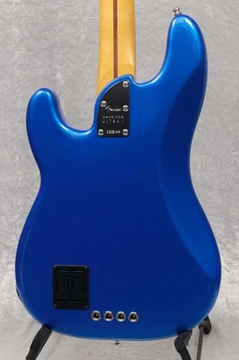Fender American Ultra II P-Bass manche en ébène bleu noble d'occasion - Photo 1/4