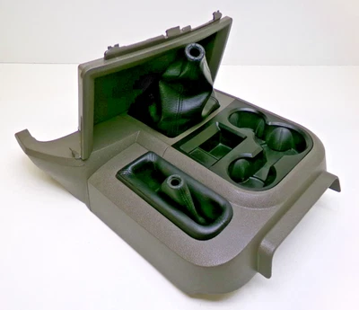Dodge Ram Floor Console Cup Holder  06-08 1500 2500 3500 Khaki  4wd Manual Trans Foto 1 de 4