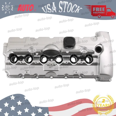 Aluminum Valve Cover for BMW 325i 330i 525i 530i Z4 2006 2007 3.0L 11127548274 - Image 1 of 4