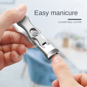 Splash Proof Nail Clippers Single Manicure Tools Adult - Picture 1 of 7