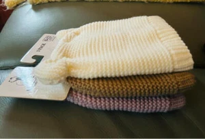 Rugged Bear Baby Hat Set of 3 Size 0-12 Months Hats NEW - Picture 1 of 3
