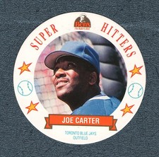 Joe Carter 1992 Ben's Bread Baseball Super Hitters Disc #2 - Lot x100
