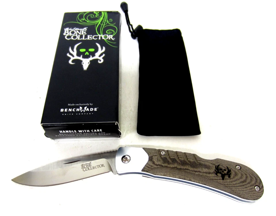 Faca dobrável colecionador de ossos 15050 - Nova na caixa - Imagem 1 de 4