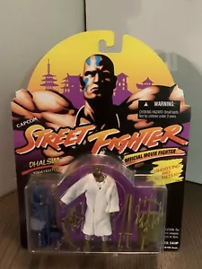 Street Fighter the Movie Dhalsim Yoga Fighter Hasbro 1994 China MOC - Picture 1 of 9