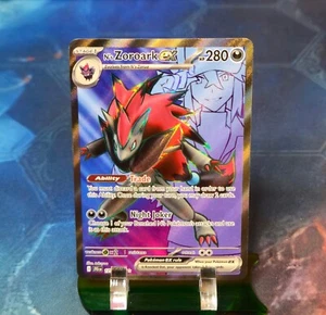 N's Zoroark ex 175/159 Sv09: Journey Together NM Holo Pokemon TCG - Picture 1 of 2