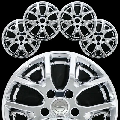 Tapacubos tapacubos cromados de 17" para Chrysler Pacifica Voyager 2017-24 Foto 1 de 4