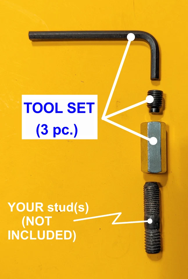 Mopar: Big Block 383-440 Exhaust Hardware Inst Tool kit Dodge Plymouth Chrysler - Image 1 of 1