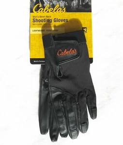 Cabela's Upland Sport Hombres Malla Espalda Cuero Oveja Tiro Caza Guantes B144 - Imagen 1 de 2