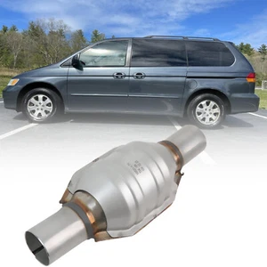 For 1999-2004 Honda Odyssey 3.5L Car Catalytic Converter 2"In Out 13" Stainless - Picture 1 of 12