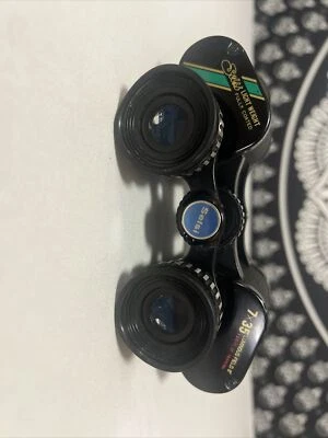 Vintage SELSI Binoculars Light Weight Coated Optics 7x35 8”    420ft @ 1000yds - Image 1 of 4