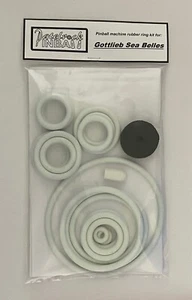 1956 Gottlieb Sea Belles Pinball Machine Rubber Ring Kit - Picture 1 of 3