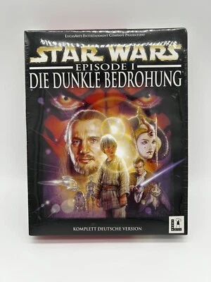 Star Wars The Phantom Menace Big Box PC GAME German Edition Low Pop - Factory - Image 1 of 2