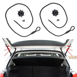 Für VW Golf MK5 MK6 MK7 GTI Rabbit Paar Halteband Hutablage Kofferraumabdeckung - Picture 1 of 17