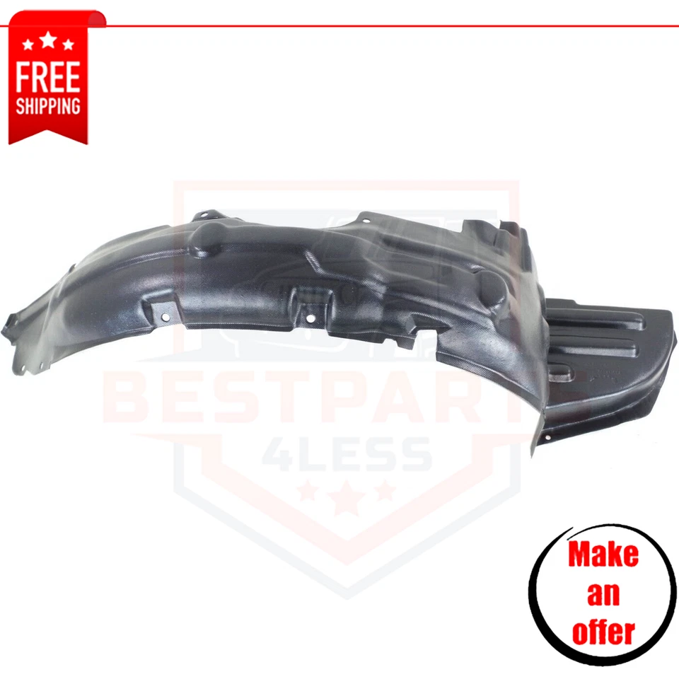 Protetor contra respingos dianteiro 7231154G51 lado direito para 2002-2004 Suzuki Aerio S, SX - Imagem 1 de 4