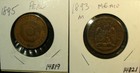 Two Vintage South America Coins