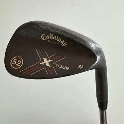 Callaway X Tour Raw Finish 52-11 52° Gap Wedge Stepped Steel Wedge Flex - Image 1 of 4