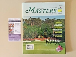 Bubba Watson signed 2012 Masters Tournament Winner PGA Golf Program Journal JSA - Picture 1 of 3