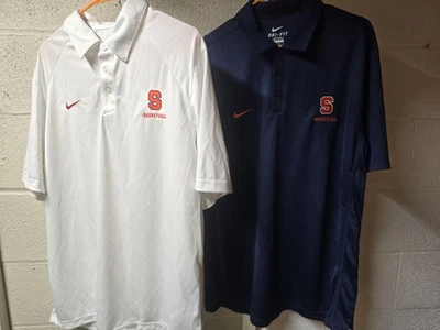 2 🔥Polos emitidos por el equipo Nike Syracuse nuevos sin etiquetas Foto 1 de 4
