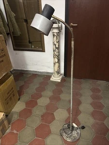 Stehlampe Stilux Aluminium und Messing zugeschrieben - Bild 1 von 7