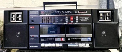 Vintage PANASONIC RX-CW26 Portable Stereo AM/FM Radio Cassette Player Singapore - image 1 of 4