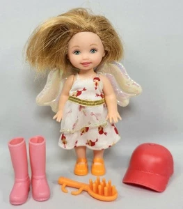 KELLY Hearts & Kisses Angel BARBIE DOLL & Accessories Brunette Hair Mattel - Picture 1 of 5